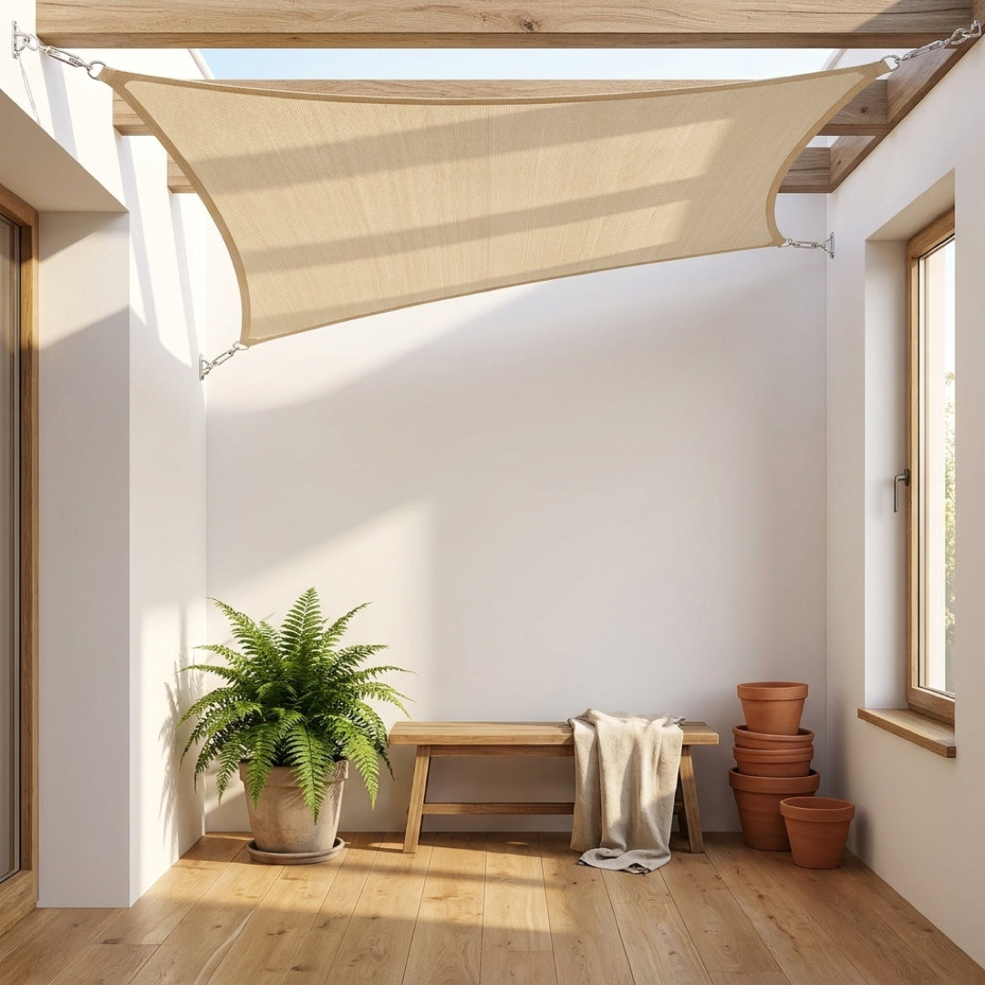 Waterproof Shade Sail for Cooler Outdoor Living