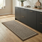 Ribbed Kitchen Mat Set for Safer Footing