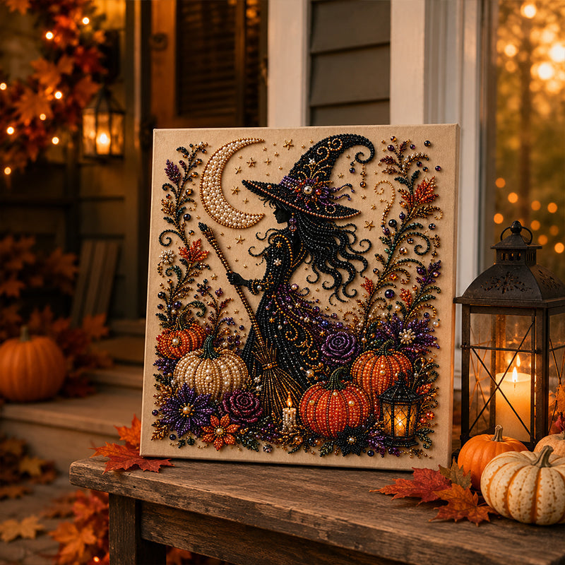 Halloween Bead Art Set For Festive Decor