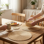 Ramie Table Mats for Heat and Spill Protection