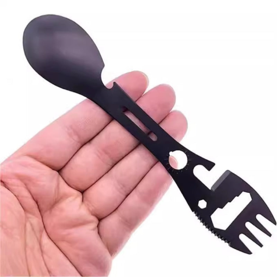 Camping Multi-Tool Spork for Clutter-Free Meals