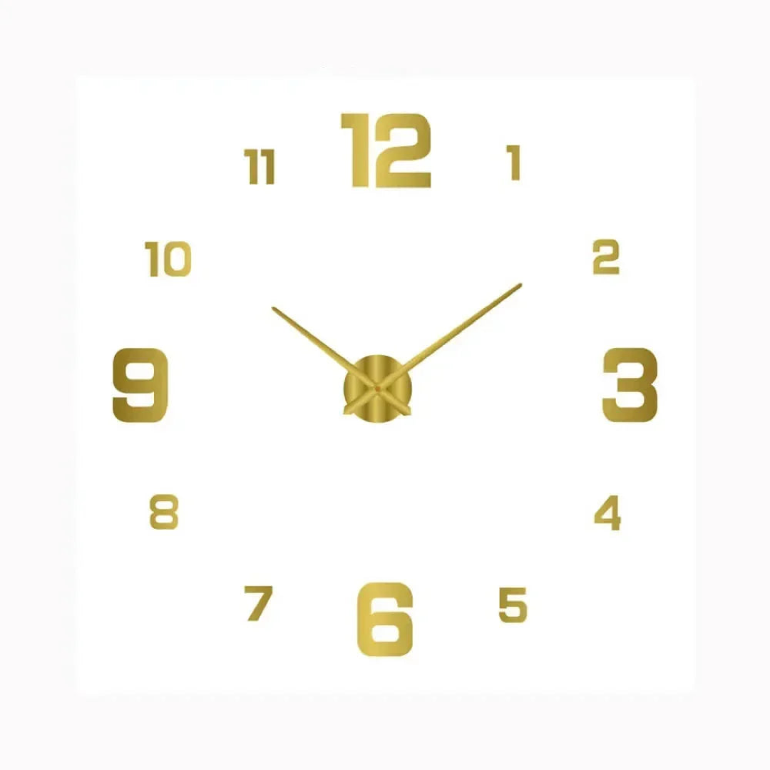 Quiet Wall Clock for Easy Time Checks
