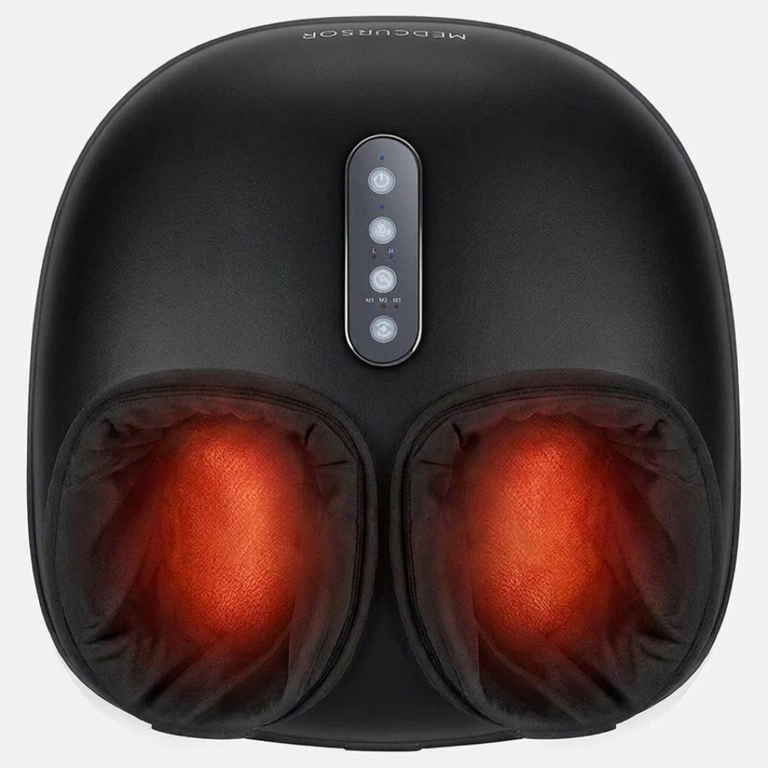 Heated Deep-Kneading Foot Massager for Daily Relief
