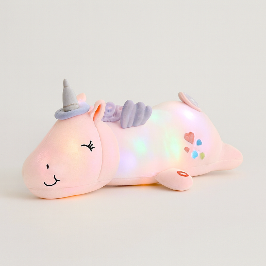 Plush Unicorn Nightlight for Soothing Bedtimes