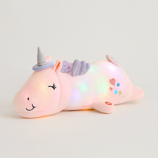 Plush Unicorn Nightlight for Soothing Bedtimes