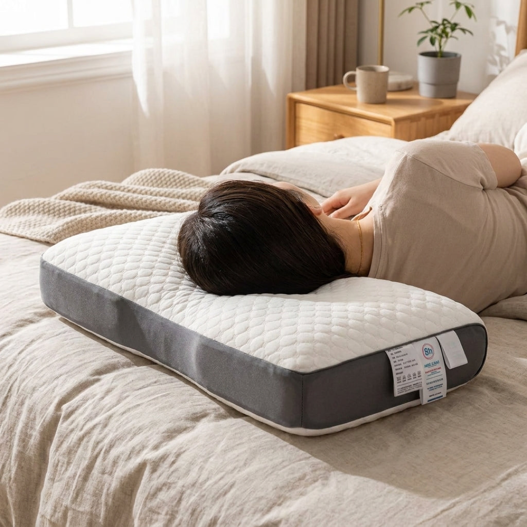 Contour Neck Pillow for Restful Alignment