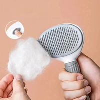 Silicone Cat Brush for Gentle Fur Removal