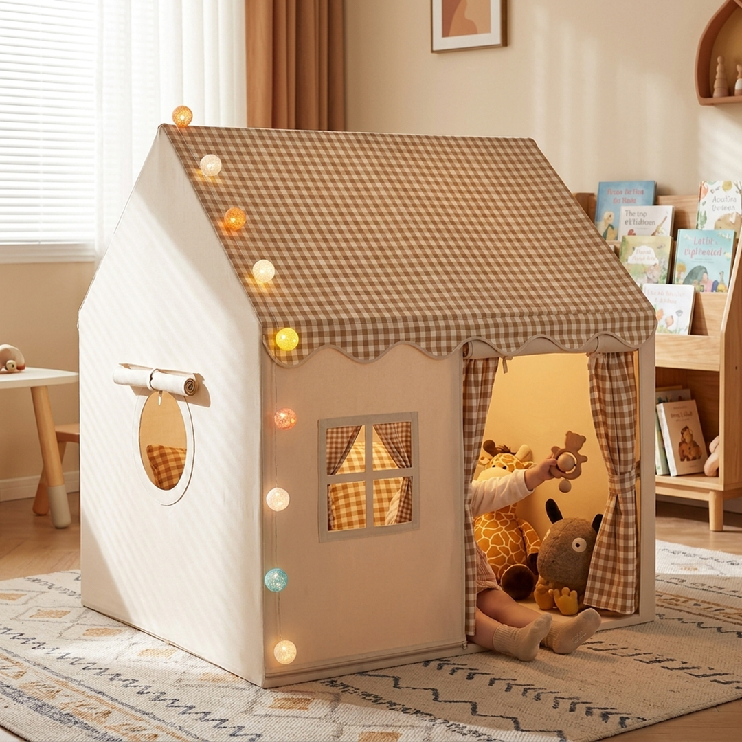 Kids’ Indoor Play Tent for Creative Quiet Time