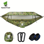 All-Weather Camping Hammock for Protected Rest