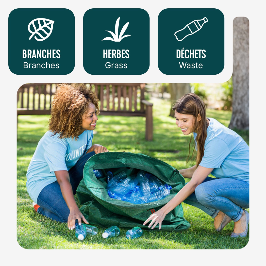 XXL Garden Waste Bags for Fewer Cleanup Trips