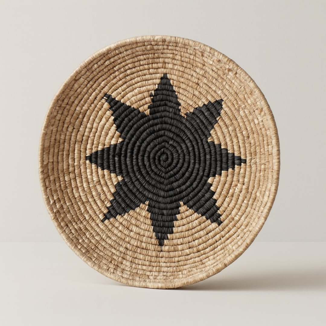 Seagrass Wall Basket for Natural Warmth