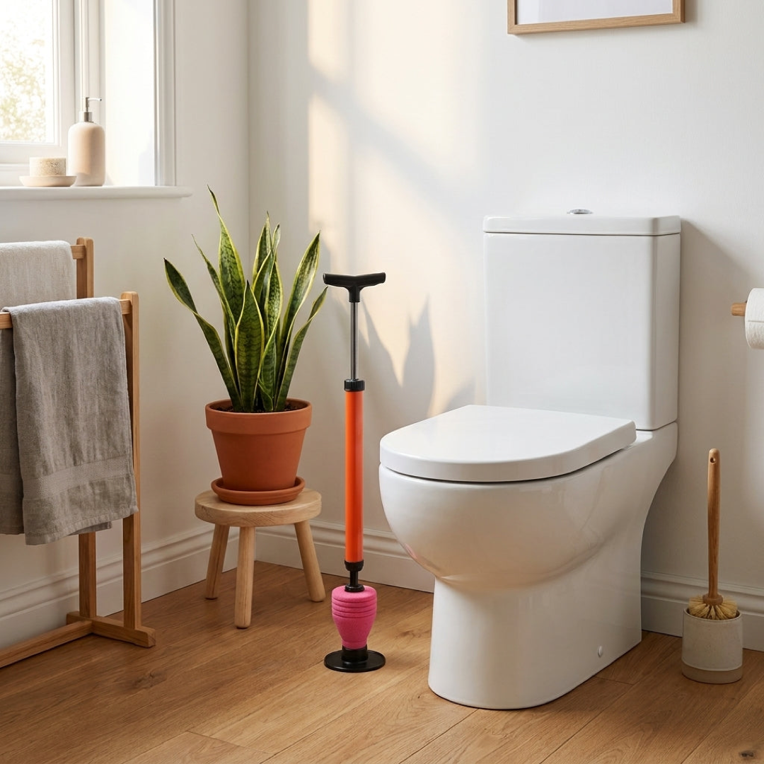 Power-Blast Drain Plunger for Stubborn Clogs