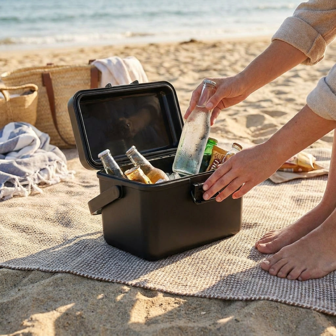 Portable 3.8L Cooler Keeps Food Fresh