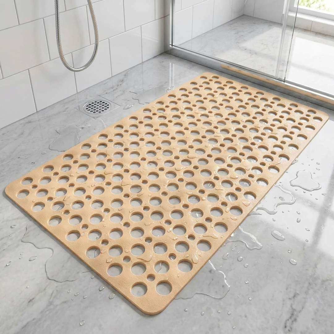 Anti-Slip Shower Mat with Secure Grip