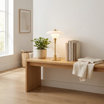 Sculptural Table Lamp For Artful Illumination