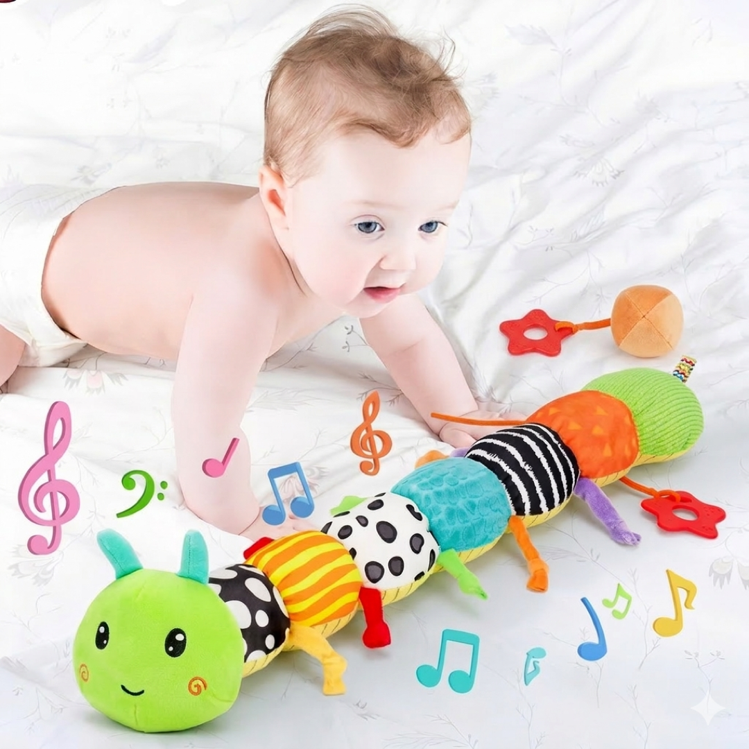 Musical Caterpillar Toy for Sensory Growth