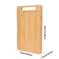 Reversible Bamboo Cutting Board for Hygienic Prep