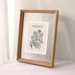 Double Glass Wood Frame for Floating Displays