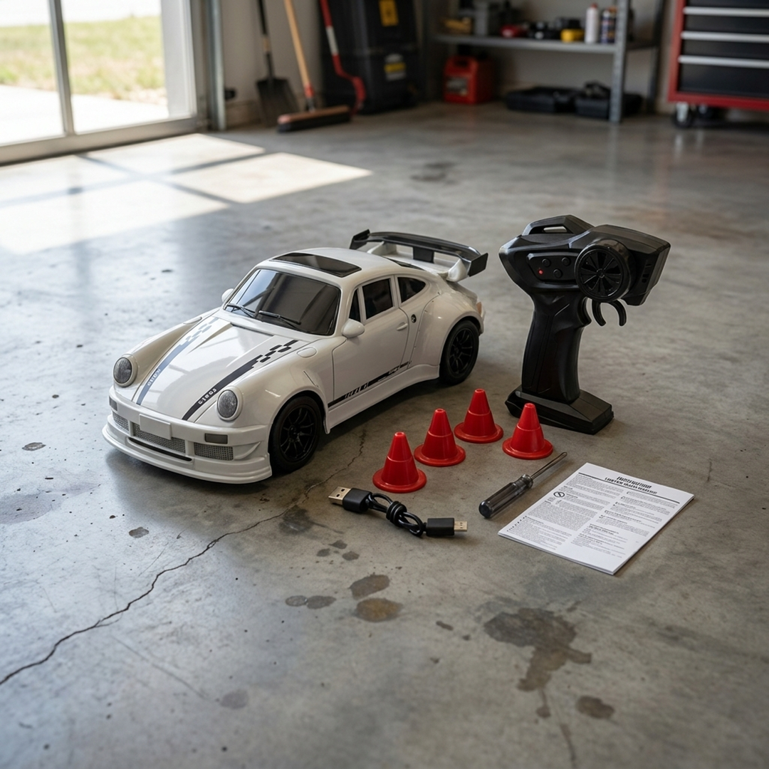 Mini RC Drift Car for Precision Slides