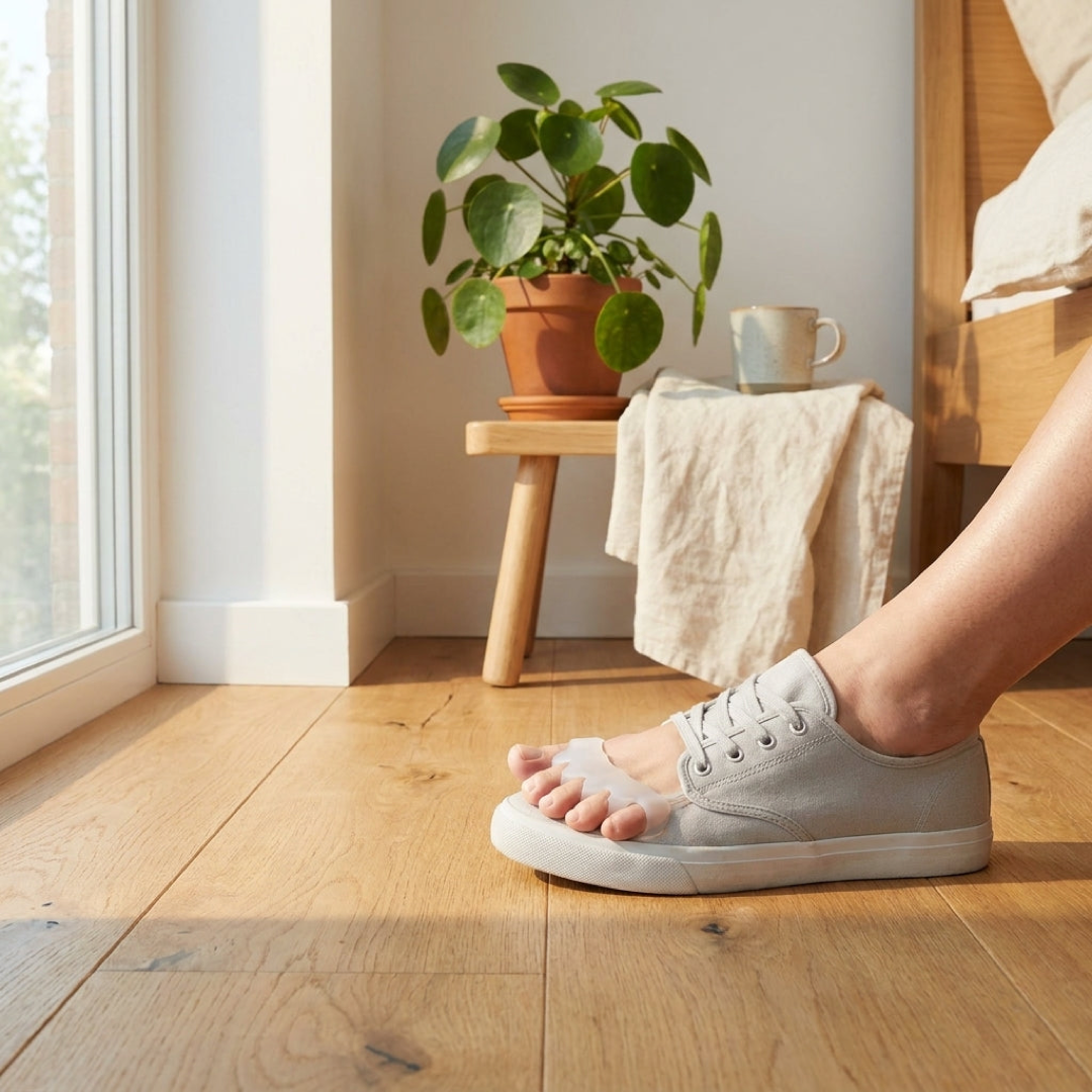 Silicone Toe Straightener for Comfortable Steps