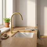 Antique Brass Kitchen Faucet for Effortless Control