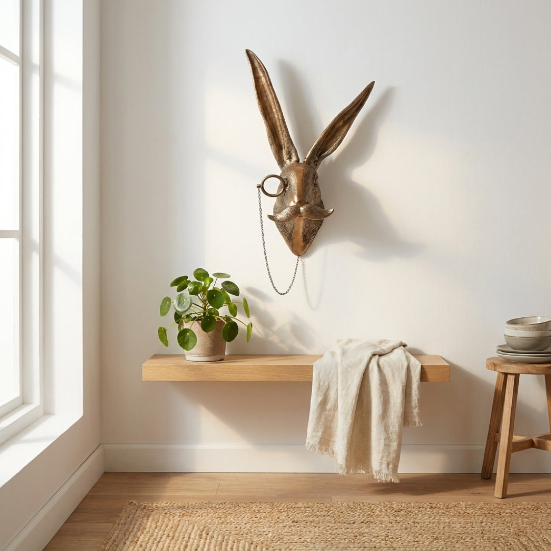 Whimsical Animal Wall Accent for Instant Character