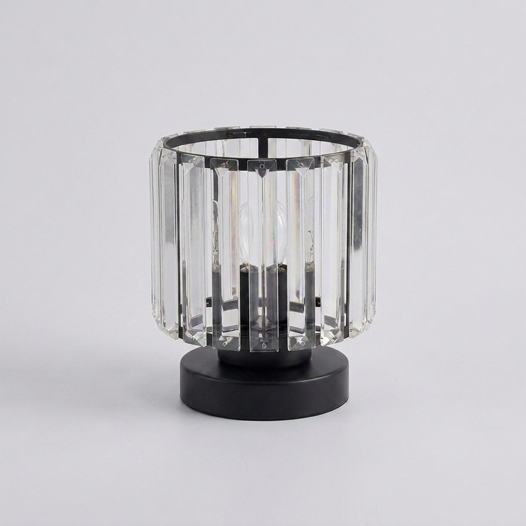 Crystal Ceiling Light – Open, Elegant Illumination