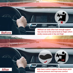 Memory Foam Driver Cushion for Better Visibility