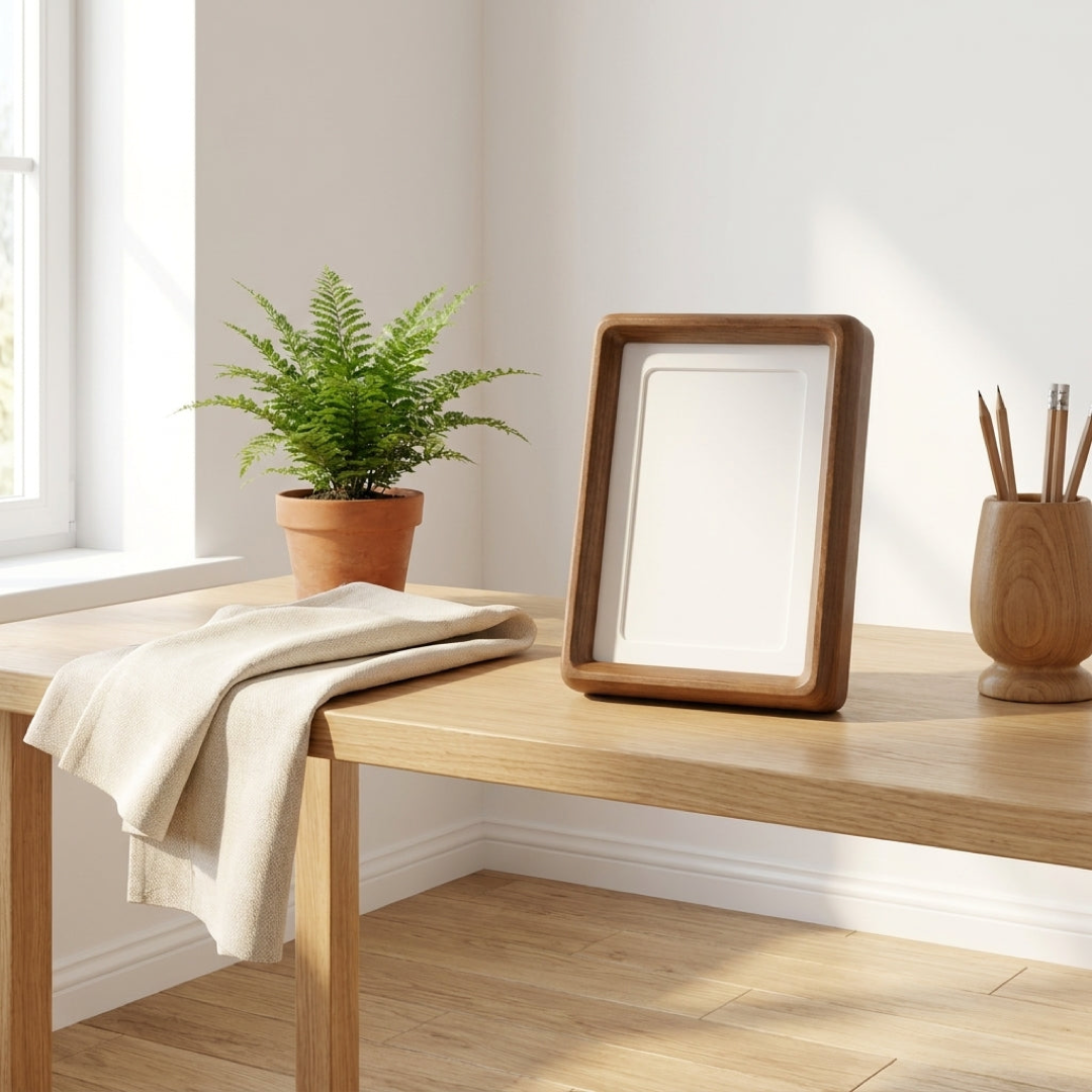 Wooden Tabletop Photo Frame for Lasting Memories