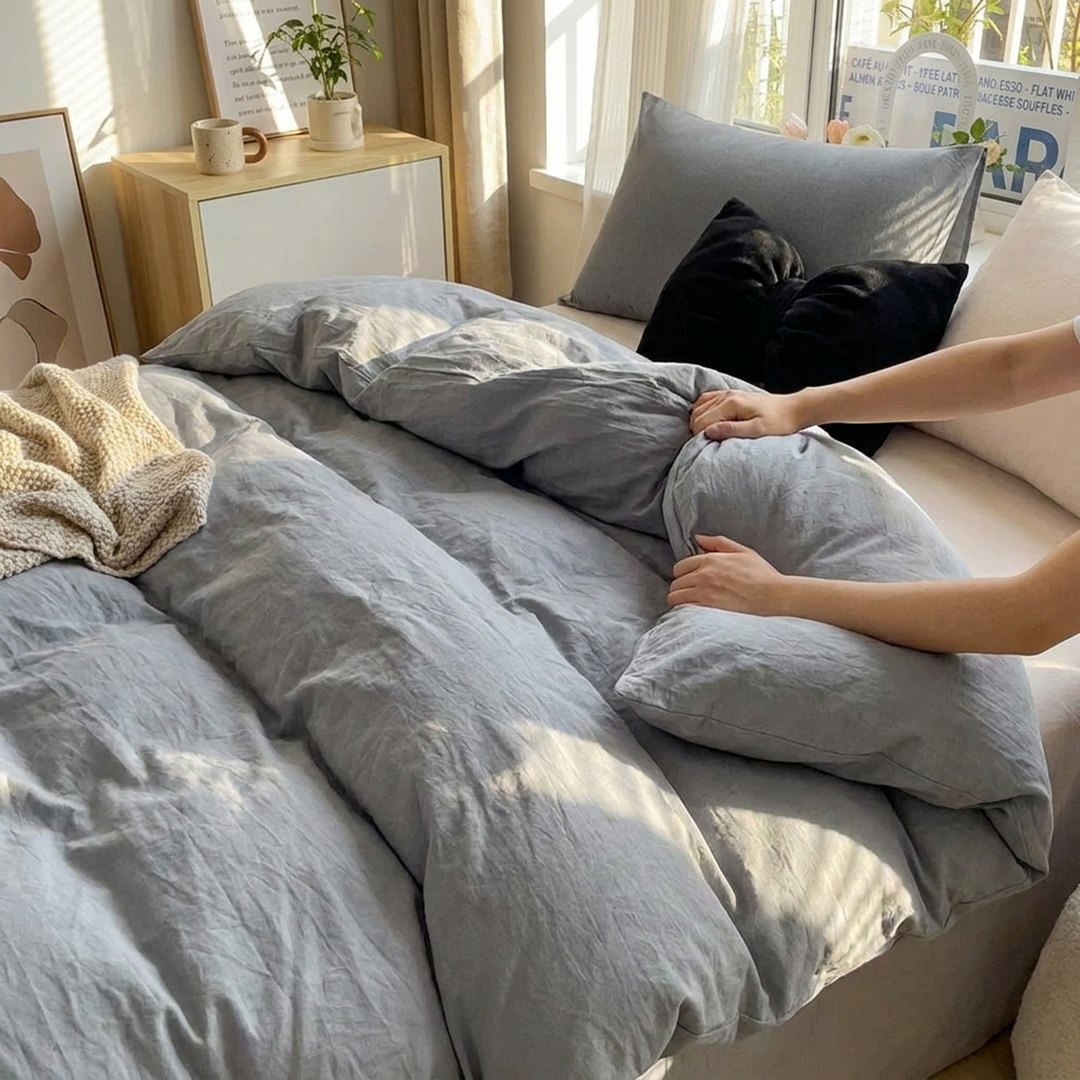 All-Season Bedspread for Breathable Comfort