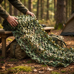 Camouflage Shelter Netting for Shade and Concealment