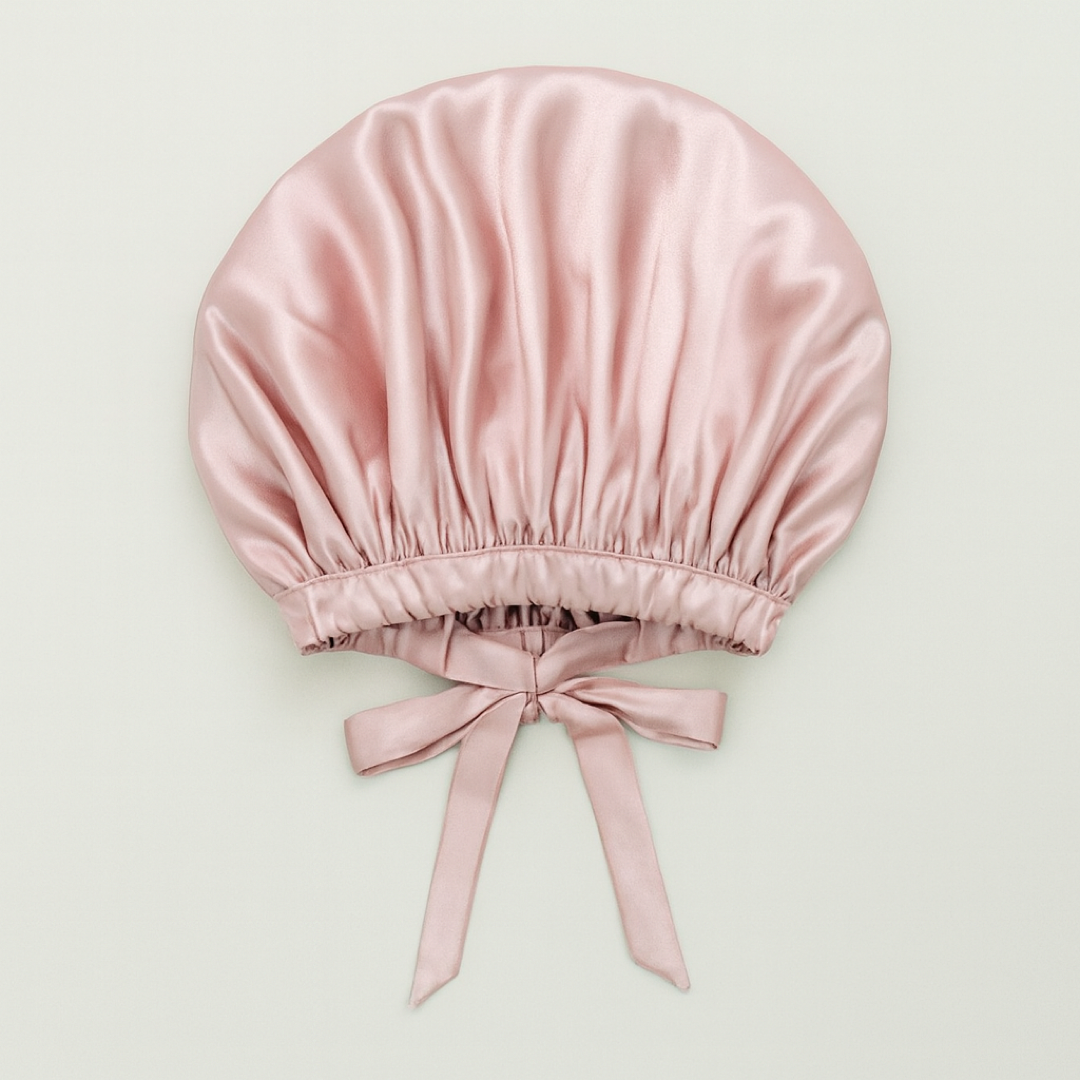 Adjustable Silk Sleep Bonnet for Healthier Hair