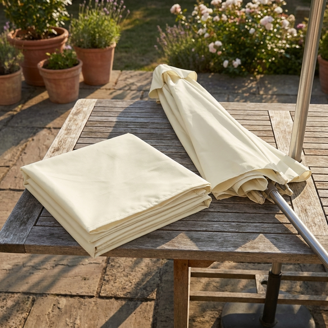 Ventilated Patio Umbrella Canopy – Easy Refresh