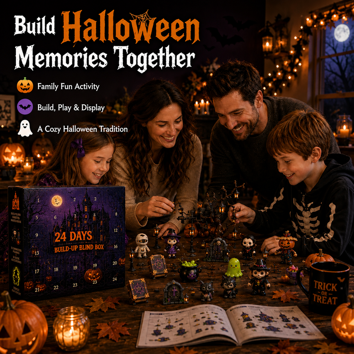 Haunted House Table Kit For Halloween Fun