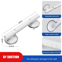 Suction Shower Safety Bar for Steady Support