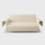 Cotton-Linen Sofa Cover That Stays Neat