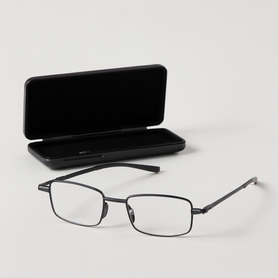 Pocket Reading Glasses With Slim Travel Case