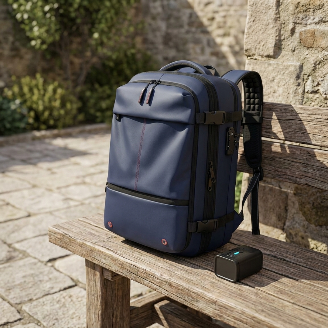 Compressible Laptop Backpack for Easier Packing