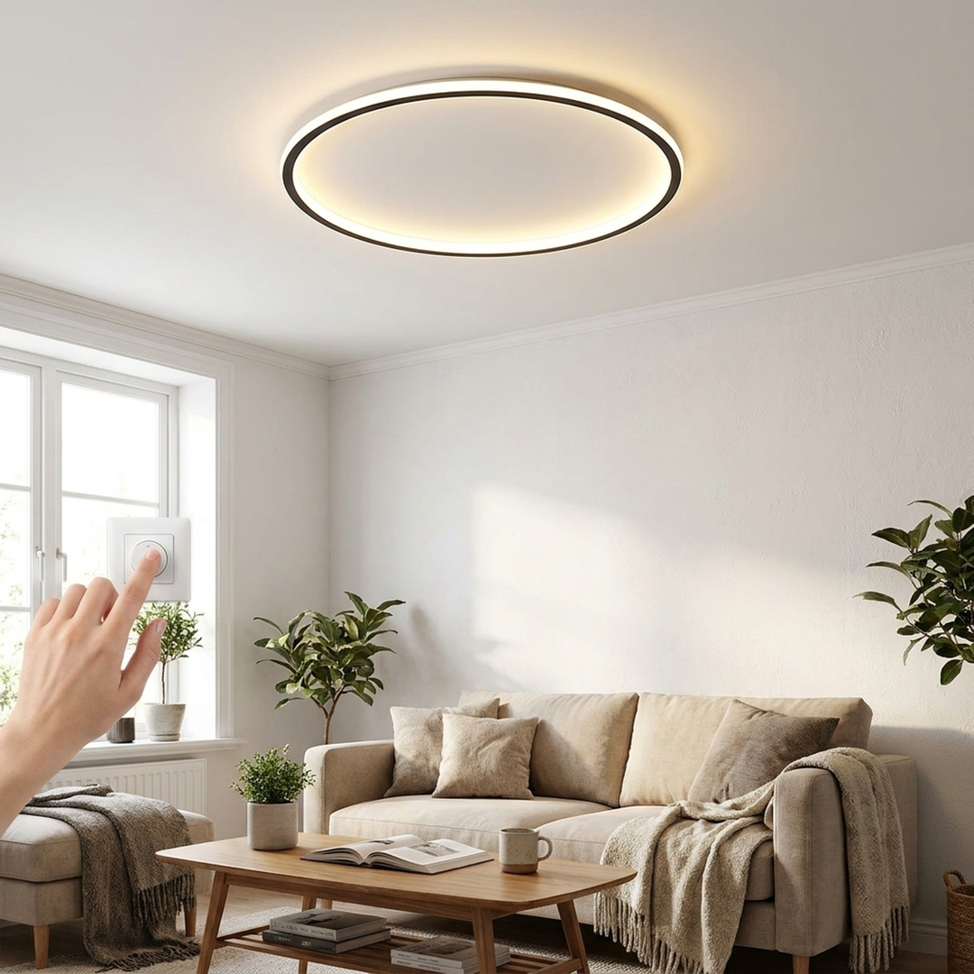 Nordic LED Ceiling Light for Eye-Soft Comfort