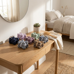 Mulberry Silk Scrunchie Set for Creaseless Hold