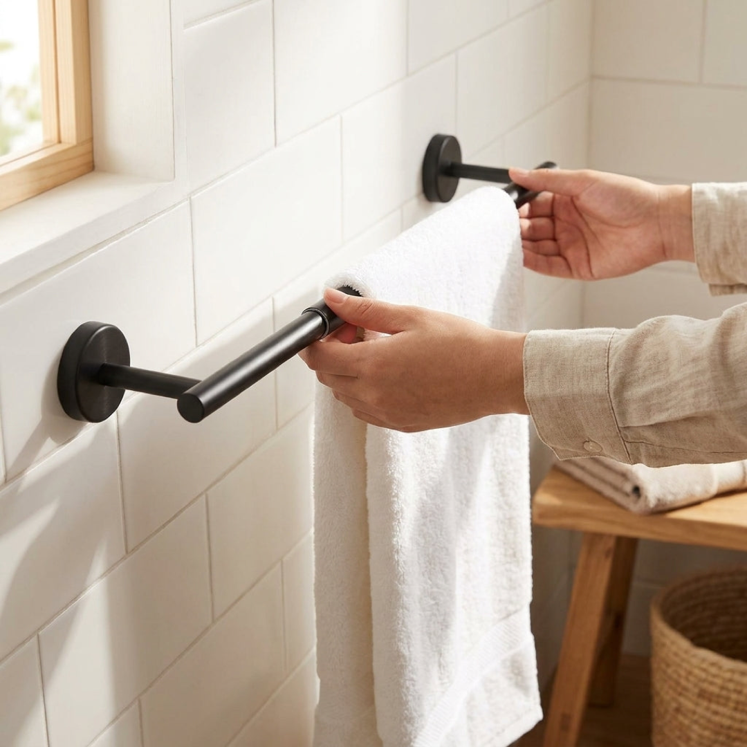 Adjustable Towel Rail for Space-Saving Drying