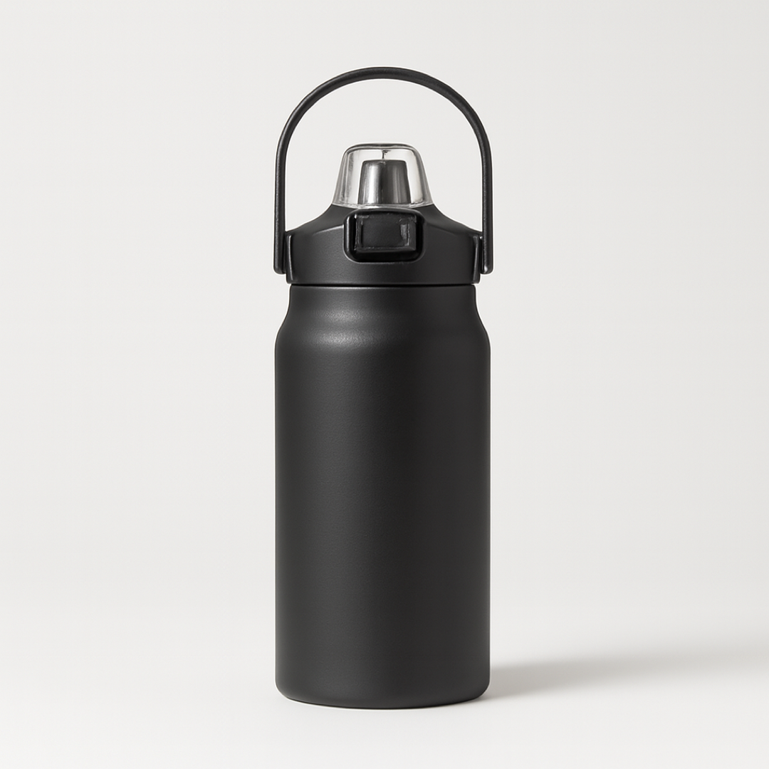 Vacuum Insulated Straw Bottle for All-Day Sipping