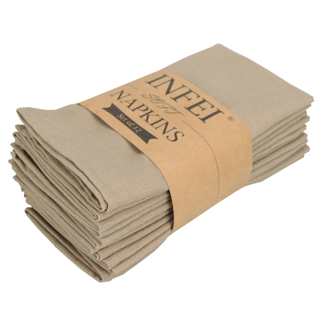12-Piece Cloth Napkin Set for Effortless Dining
