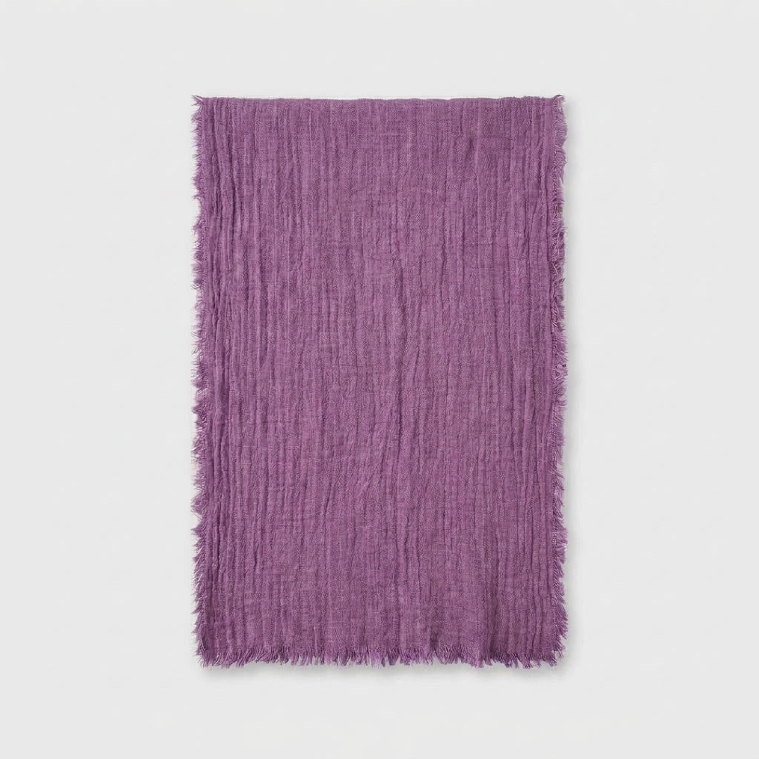 Blush Gauze Table Runner for Effortless Elegance