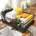 Spacious Dish Drying Rack for Drier Counters