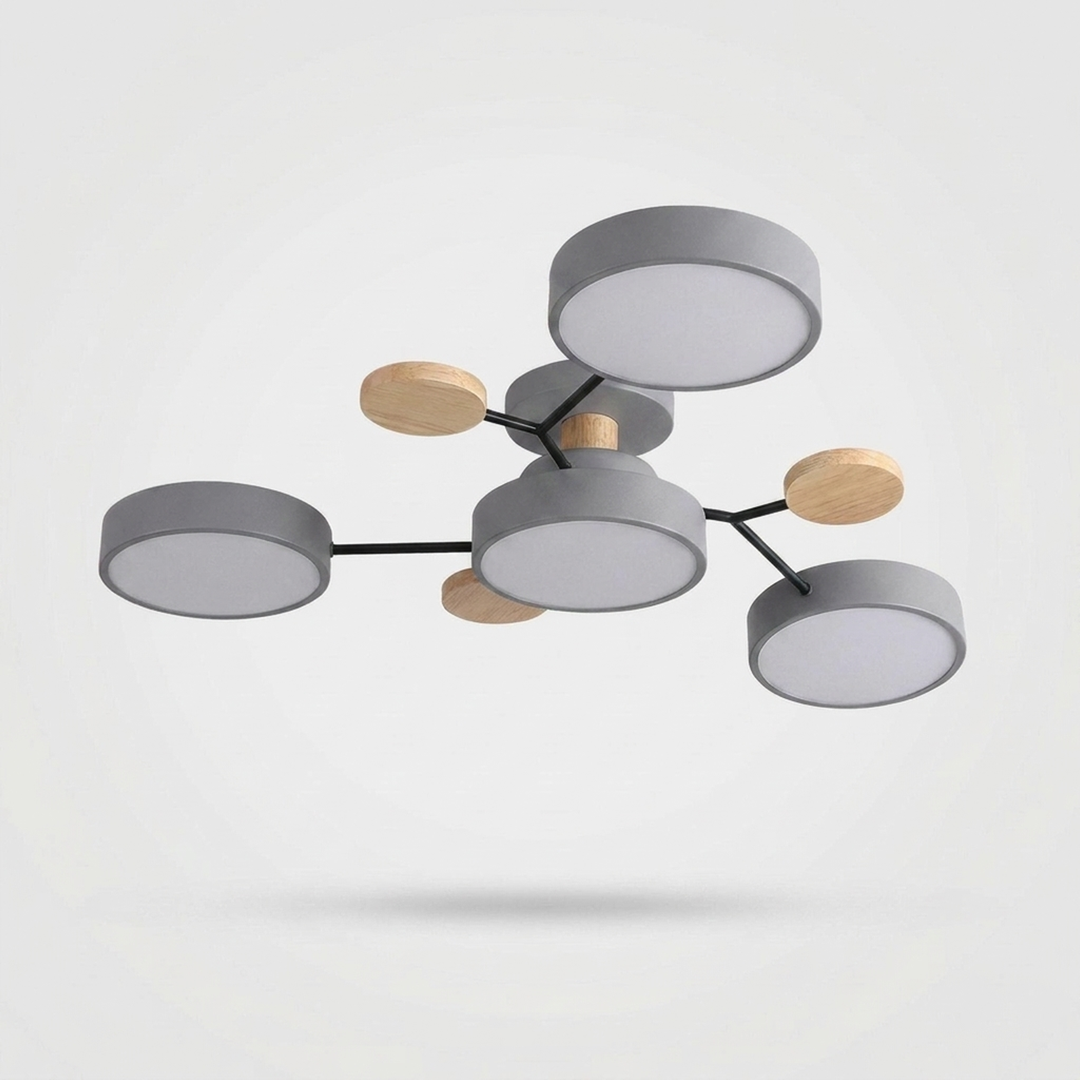 Minimalist LED Ceiling Light – Space-Saving Glow