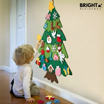 Kids Felt Christmas Tree For Creative Play