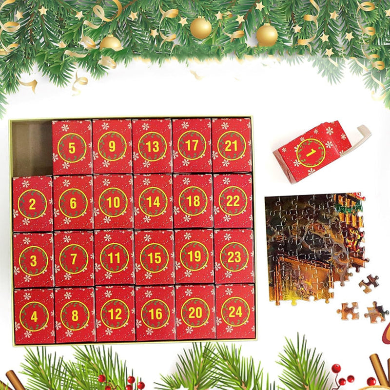Christmas Puzzle Advent Calendar For Daily Festive Fun