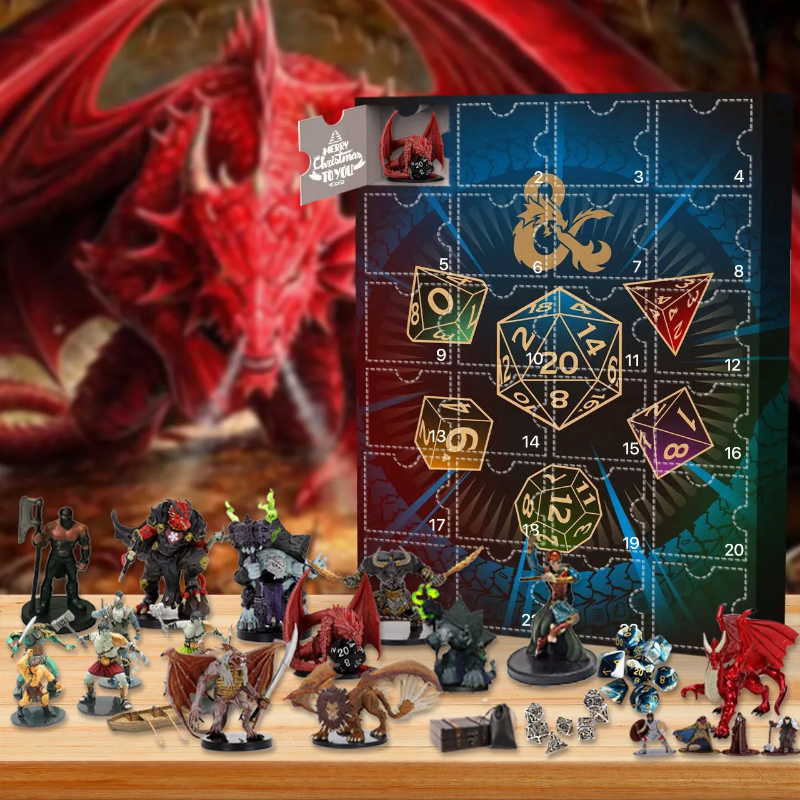 Dungeons And Dragons Table For Festive Countdown