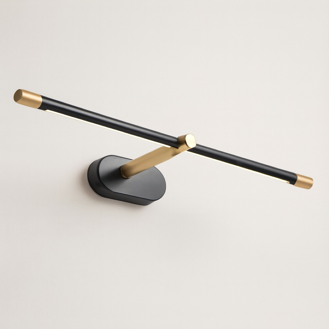 Dual-Tone LED Wall Sconce for Warm Ambience